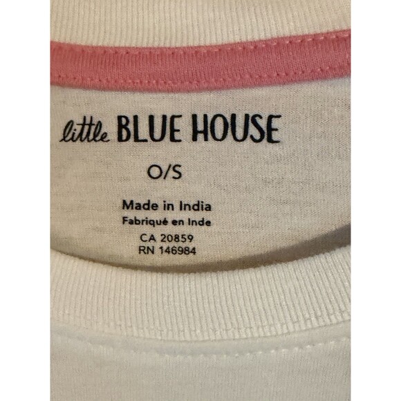 Hatley OSFA The Cat's Pajamas Cream Short Sleep Shirt NWT - Picture 7 of 9